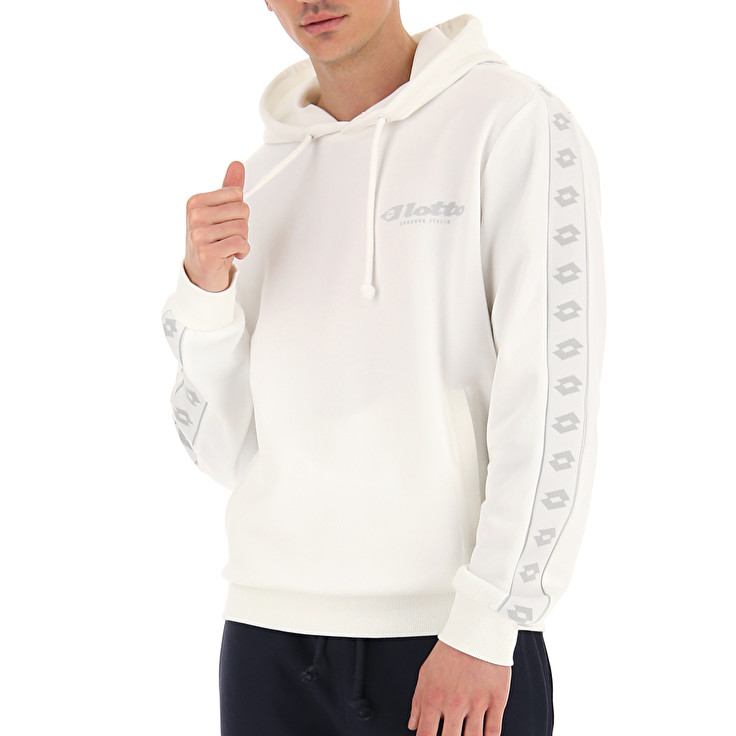 Lotto Athletica Due Iv Sweat Hd Pl Sweatshirt Beyaz | FDHZVLHW