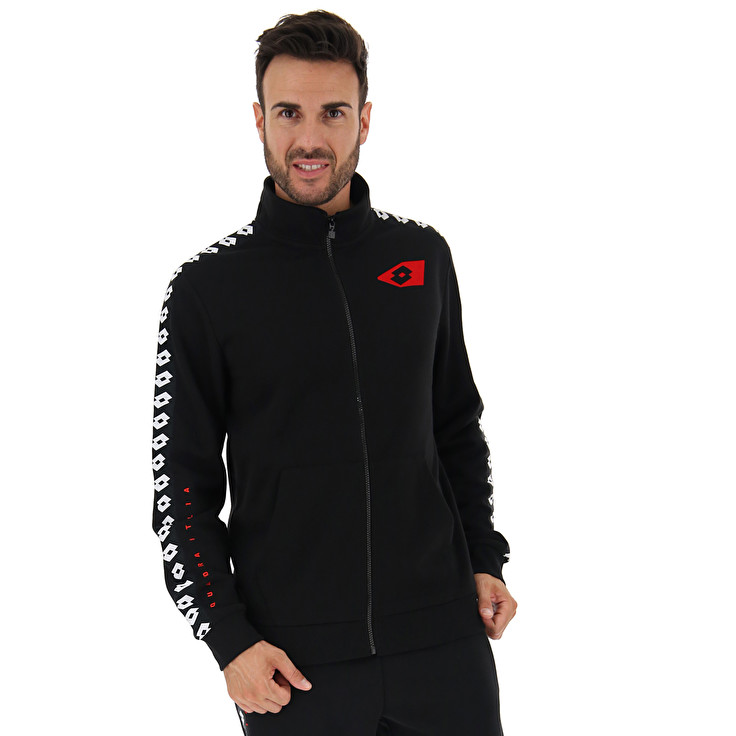 Lotto Athletica Due Sweat Fz Pl Eşofman Siyah | 1RHWLGAO