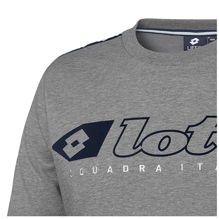 Lotto Athletica Due Sweat Sweatshirt Gri | YOQ90EXJ