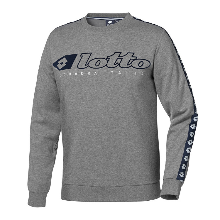 Lotto Athletica Due Sweat Sweatshirt Gri | YOQ90EXJ