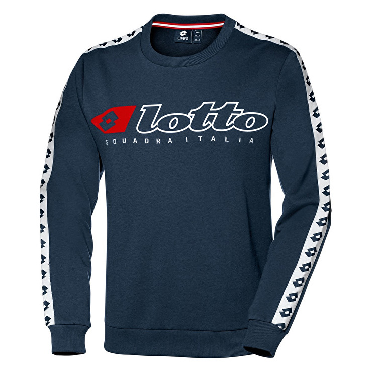 Lotto Athletica Due Sweat Sweatshirt Mavi | 9B345SQ0