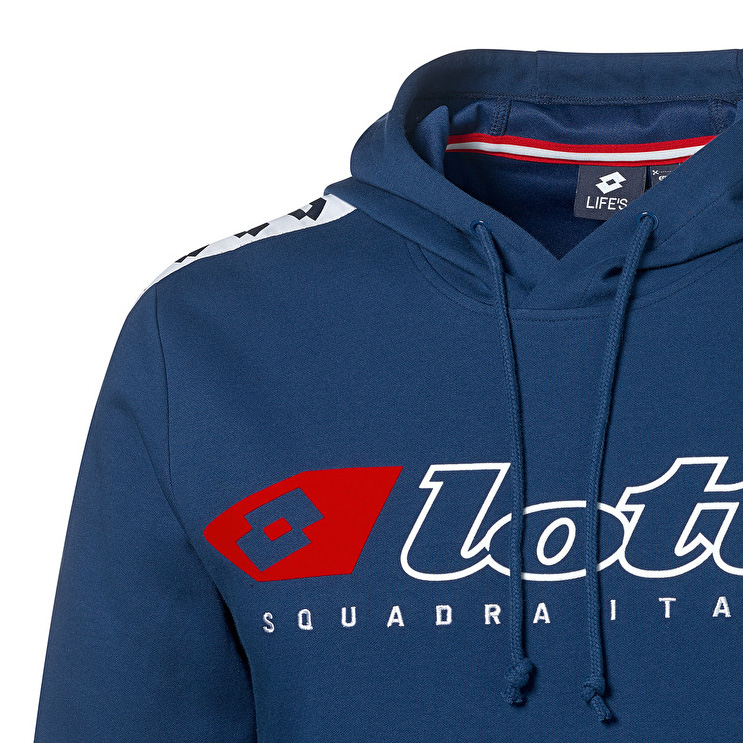 Lotto Athletica Due Sweat Sweatshirt Mavi | XWDGBREQ