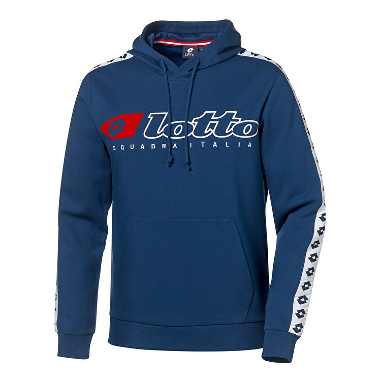 Lotto Athletica Due Sweat Sweatshirt Mavi | XWDGBREQ