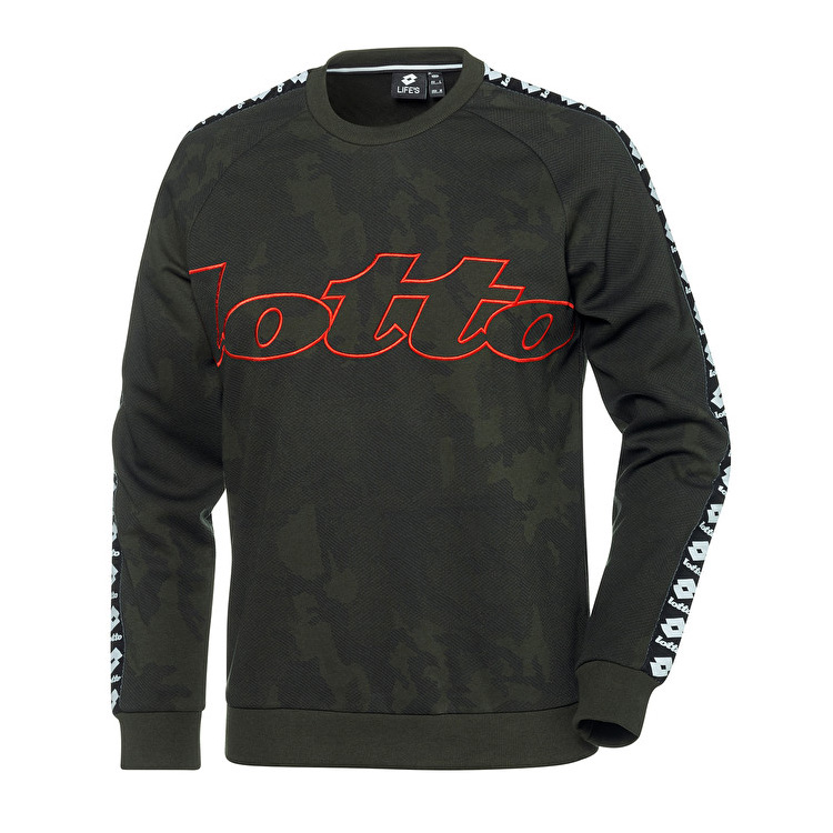 Lotto Athletica Iii Sweat Sweatshirt Siyah | 46TF0T2D