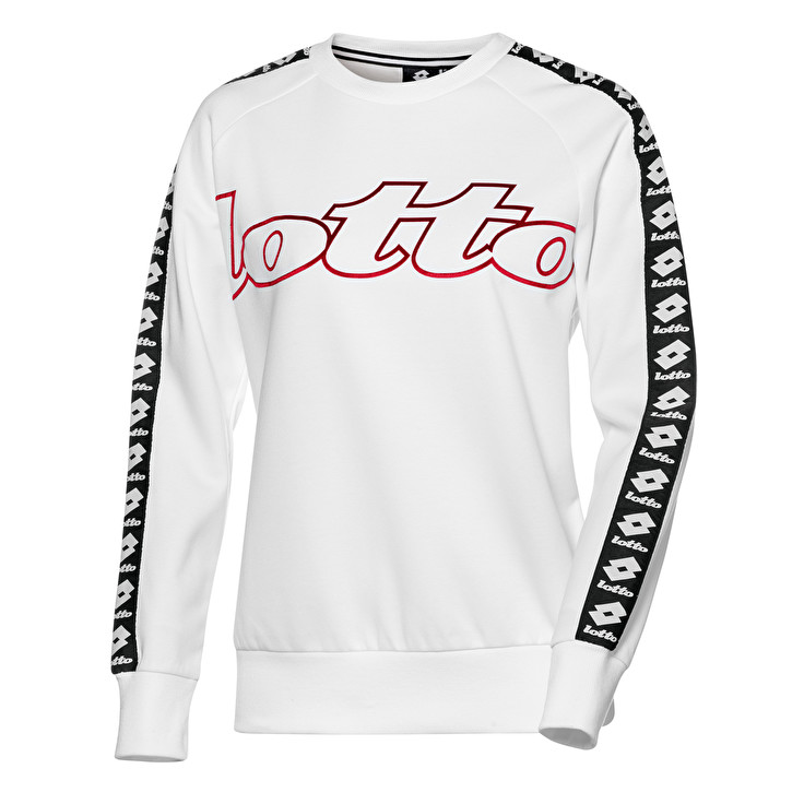 Lotto Athletica W Iii Sweat Sweatshirt Beyaz | DOLUAXQ9