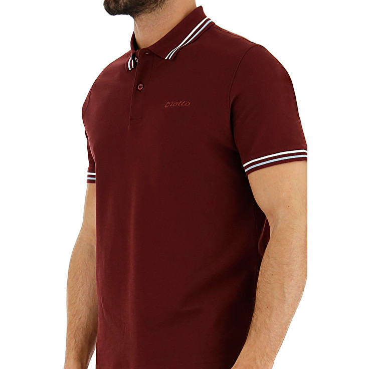 Lotto Classica Polo Gömlek Bordo | XTRZMCR0