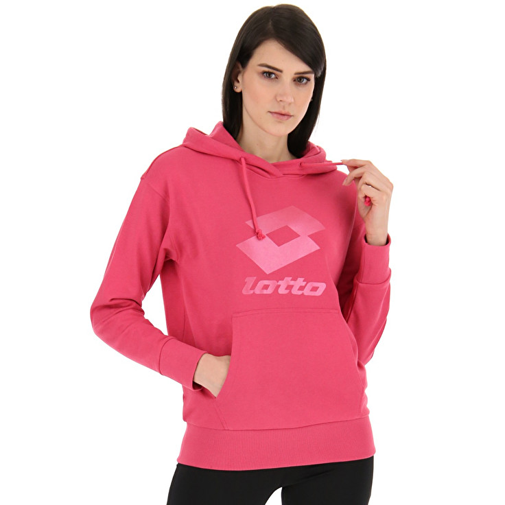 Lotto Smart W Ii Sweat Hd Ft Sweatshirt Kırmızı | X7R4CEPN