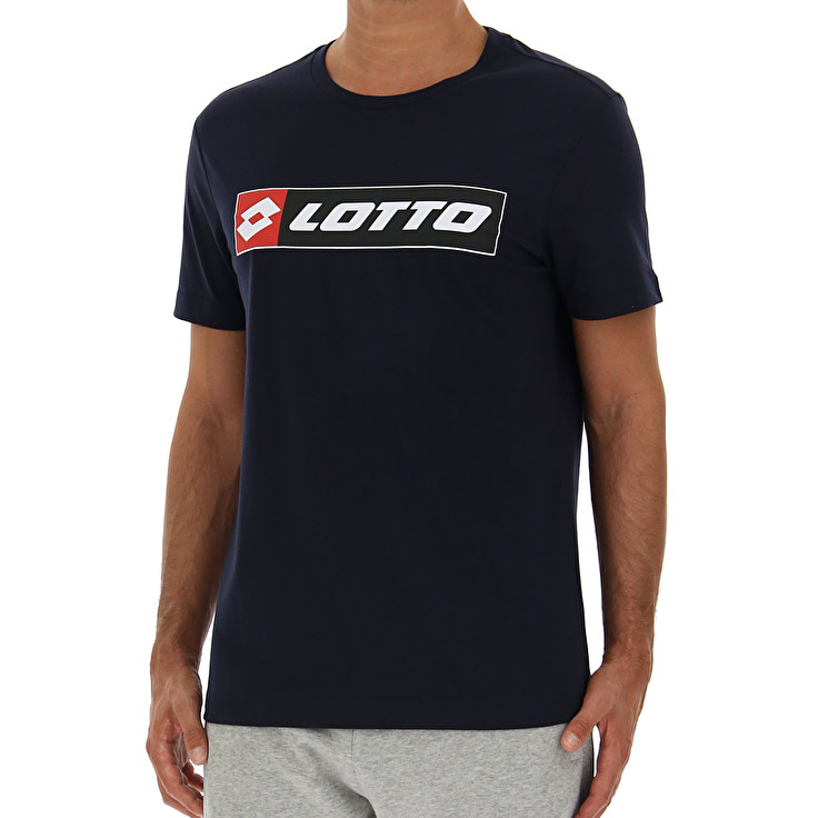 Lotto Tee Logo Js Tişört Lacivert | 6BG0TNY4