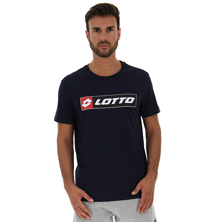 Lotto Tee Logo Js Tişört Lacivert | 6BG0TNY4