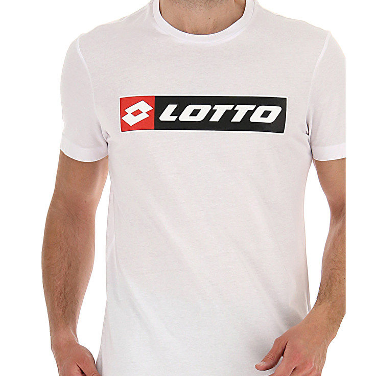 Lotto Tee Logo Tişört Beyaz | GIS3XYZC