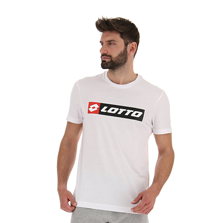 Lotto Tee Logo Tişört Beyaz | GIS3XYZC