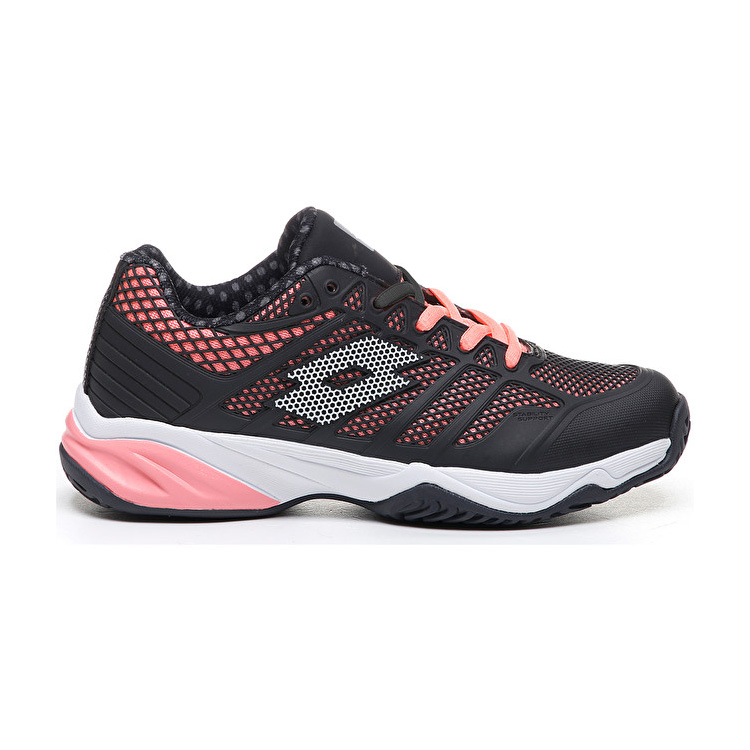 Lotto Viper Ultra Ii Jr L Tenis Ayakkabısı Siyah / Pembe | PKHLZROR