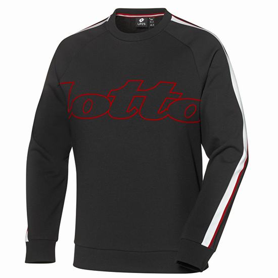 Lotto Athletica Ii Sweat Stp Rn Pl Sweatshirt Siyah | JCNEGFZI