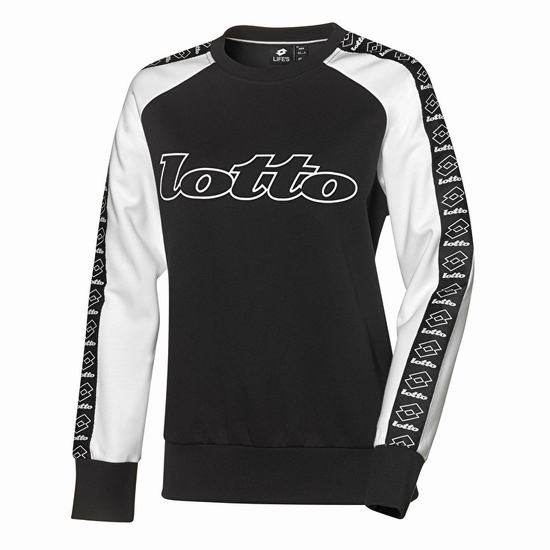 Lotto Athletica Ii Sweat W Eşofman Siyah / Beyaz | WUG0RPQJ