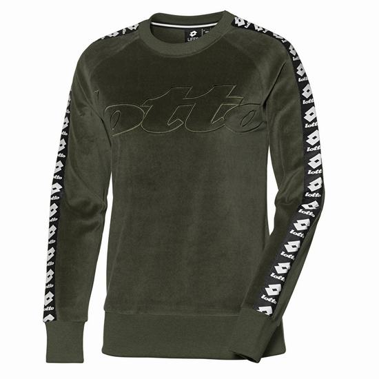 Lotto Athletica W Iii Sweat Sweatshirt Yeşil | X4QJDRGP