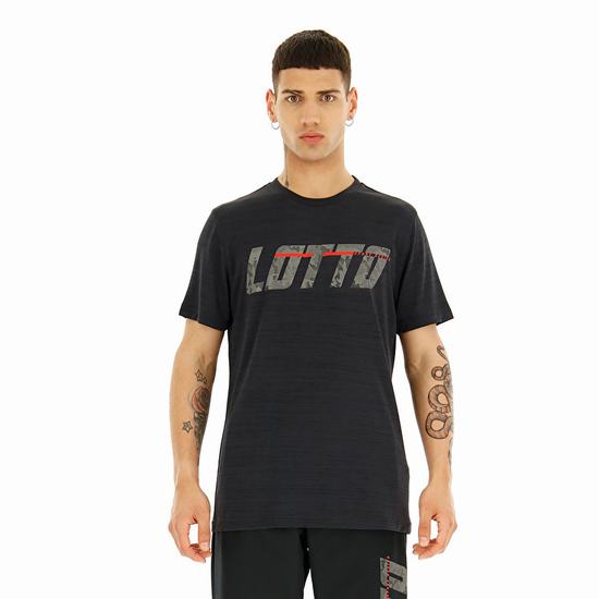 Lotto Logo Ii Tişört Siyah | XGPOY9KN