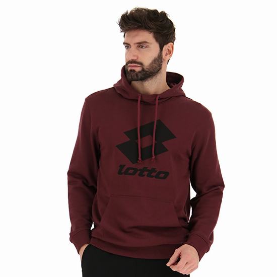 Lotto Smart Ii Sweat Hd Ft Sweatshirt Kırmızı | 8OPV0MCQ