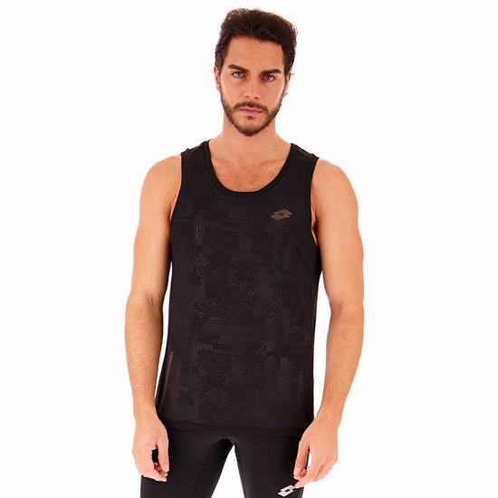 Lotto X-fit Tank Pl Tişört Siyah | PJN1M7AZ